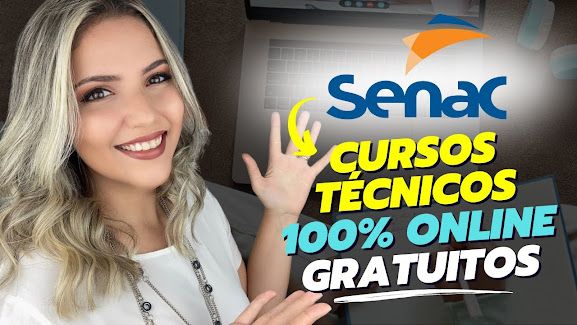 Cursos gratuitos do SENAC 2024 disponibilizam inscrições em todo o