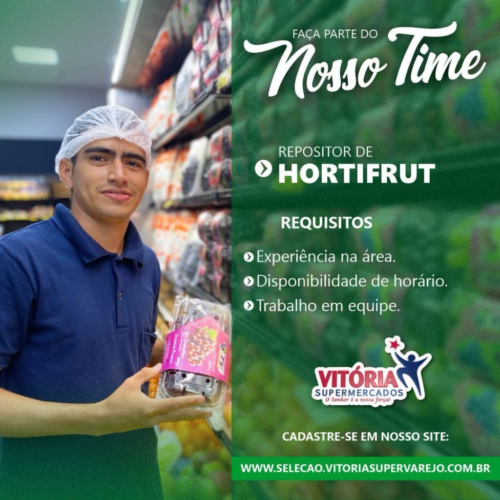 Supermercado Deseja Contratar Repositor De Hortifruti Repositor De Mercadorias Envie Seu 8244