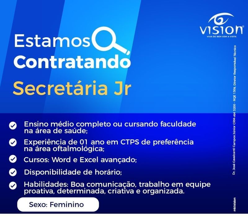 Empresa Seleciona Para Vaga De Secretária Jr Envie Seu Currículo Central De Noticias Online 4271